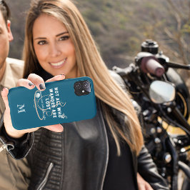 Nicht alle, die wandern, haben das Zitat Monogramm Case-Mate iPhone Hülle