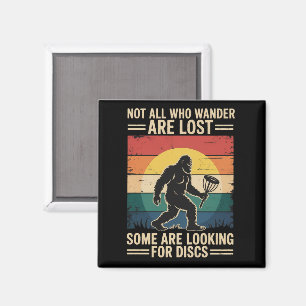 Nicht alle, die wandern, sind verloren Funny Disc Magnet