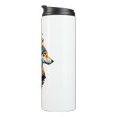 Nicht alle, die wandern, sind verloren - lebendige thermosbecher (Nach rechts gedreht)