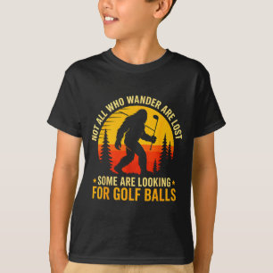 Nicht alle, die wandern, sind verloren Lustiger Bi T-Shirt