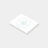 Nicht alle, die wandern, sind verloren post-it klebezettel (angewinkelt)