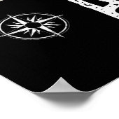 Nicht alle, die wandern, sind verloren poster (Ecke)