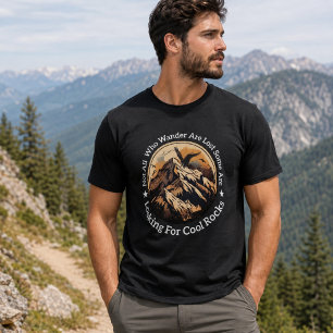 Nicht alle, die wandern, sind verloren, Retro Cool T-Shirt