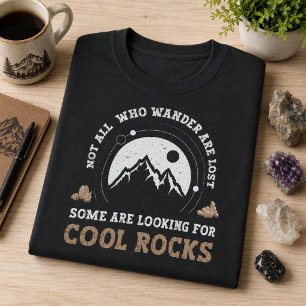 Nicht alle, die wandern, sind verloren Retro Coole T-Shirt