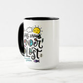 Nicht alle, die wandern, sind verloren. tasse (Vorderseite Links)