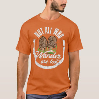 Nicht alle, die wandern, verlieren die Muscheljagd T-Shirt