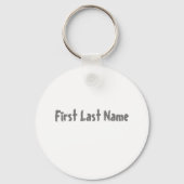 Nicht alle, die wandern, verlieren Spaß beim WANDE Schlüsselanhänger (Rückseite)