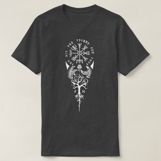 Nicht alle, die wandern, verlieren symbolisches Wi T-Shirt (Design vorne)