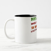 Nicht alle Geräte verstecken sich in der Hölle - R Zweifarbige Tasse (Links)