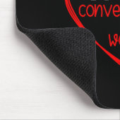 Nicht alle Gespräche sind Wörter Gebärdensprachbew Mousepad (Ecke)