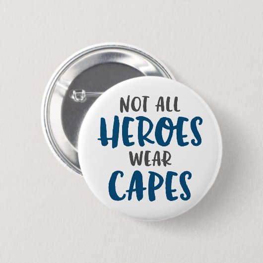 Nicht alle Held-Abnutzungs-Kape Button (Vorne & Hinten)