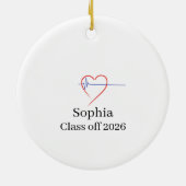 Nicht alle Helden pflegen Personalisiertes Namensg Keramik Ornament (Hinten)