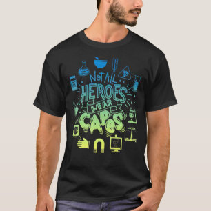 Nicht alle Helden tragen Capes Labrador Tech Life T-Shirt