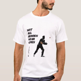Nicht alle Helden tragen Cricket Caps Wicket Keepe T-Shirt