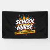 Nicht alle Helden tragen eine Krankenschwester Banner (Horizontal)