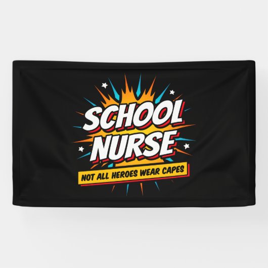 Nicht alle Helden tragen eine Krankenschwester Banner (Horizontal)
