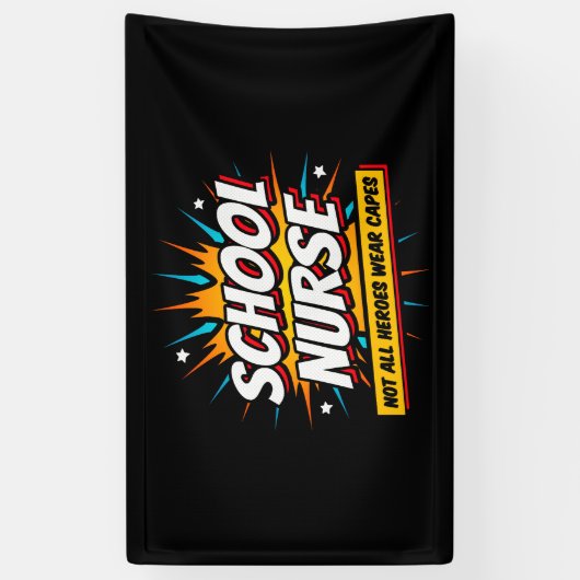 Nicht alle Helden tragen eine Krankenschwester Banner (Vertikal)