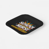 Nicht alle Helden tragen eine Krankenschwester Pappteller (Gewinkelt)