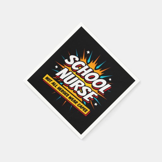 Nicht alle Helden tragen eine Krankenschwester Serviette (Ecke)