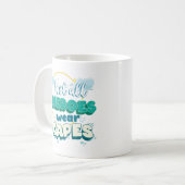 Nicht alle Helden tragen Kappen. Kaffeetasse (Vorderseite Links)