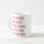 Nicht alle Helden tragen Kaps Kaffeetasse (Vorderseite Links)