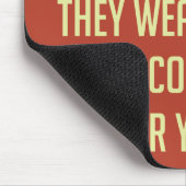 Nicht alle Helden tragen Kaps Mousepad (Ecke)