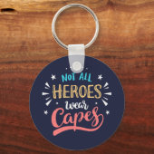 Nicht alle Helden tragen Kaps Schlüsselanhänger (Vorderseite)