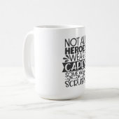 Nicht alle Helden tragen Kapseln, Kaffeetasse (Vorderseite Links)