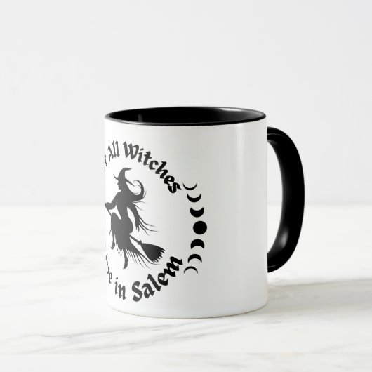 Nicht alle Hexen leben in Salem-Tasse Tasse (VorderseiteRechts)