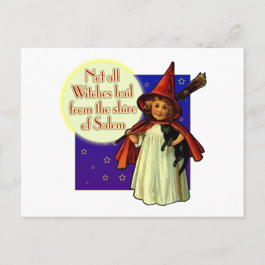 Nicht alle Hexen... Postkarte (Vorderseite)