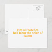Nicht alle Hexen Postkarte (Vorne/Hinten)