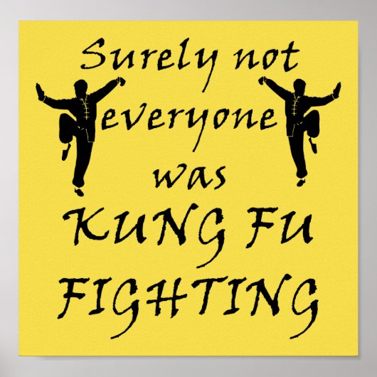 Nicht alle kämpften gegen Kung Fu Poster (Vorne)