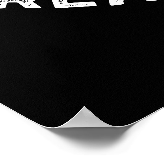 Nicht alle Männer sind erschaffen Adler Golf Pun D Poster (Ecke)