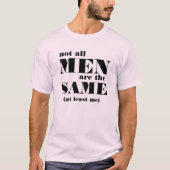 NICHT ALLE MÄNNER SIND GLEICH T-Shirt (Vorderseite)
