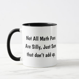 Nicht alle Mathe-Witze sind albern Tasse - Lustige