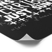 Nicht alle Mathematik-Punnen sind schrecklich, nur Poster (Ecke)
