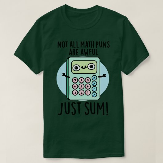 Nicht alle Mathematik Puns sind erstaunlich, nur u T-Shirt (Design vorne)