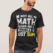Nicht alle mathematischen Witze sind schrecklich, T-Shirt (Vorderseite)
