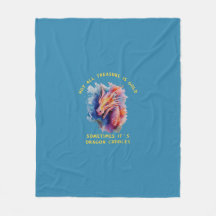 Nicht alle Schätze sind Gold Dragon Cuddles Blanke