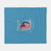 Nicht alle Schätze sind Gold Dragon Cuddles Blanke Fleecedecke (Vorderseite (Horizontal))