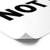 Nicht alle sind essenziell (20 Aminosäuren) Poster (Ecke)