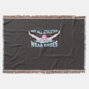 Nicht alle Sportler tragen Schuhe Decke