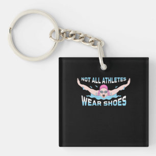 Nicht alle Sportler tragen Schuhe Schlüsselanhänger