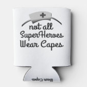 Nicht alle Superhelden tragen Capes Dosenkühler (Rückseite)