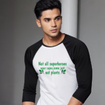 Nicht alle Superhelden tragen Kappen:Vegan witzig