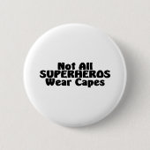 Nicht alle SUPERHEROS Abnutzungs-Kape Button (Vorderseite)