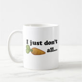 Nicht alle tun Karotte… Kaffeetasse (Links)