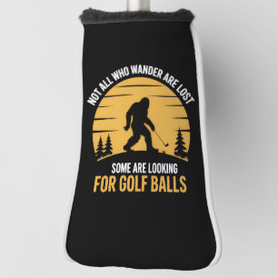 Nicht alle Wanderer sind verloren Golfball Club Bi Golf Headcover