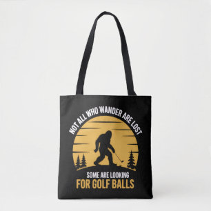 Nicht alle Wanderer sind verloren Golfball Club Bi Tasche