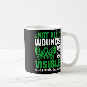 Nicht alle Wunden sind erkennbar für das Bewusstse Kaffeetasse